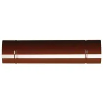 TUBO PORCELLANATO PER STUFE A LEGNA MARRONE "ALA SMALTO CLASSIC"