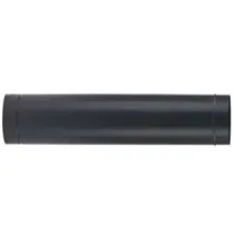 TUBO PORCELLANATO PER STUFE A LEGNA NERO OPACO "ALA SMALTO CLASSIC"