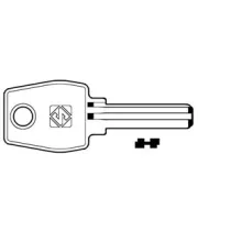 CHIAVI PUNZONATE PER CILINDRI EURO LOCKS 5+5 SPINE EU17