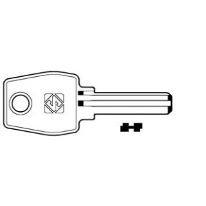 CHIAVI PUNZONATE PER CILINDRI EURO LOCKS 5+5 SPINE EU17