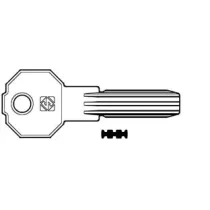 CHIAVI PUNZONATE PER CILINDRI PREFER 6 SPINE PF20
