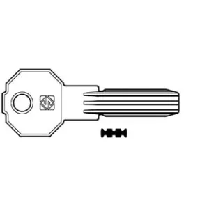 CHIAVI PUNZONATE PER CILINDRI PREFER 6 SPINE PF20
