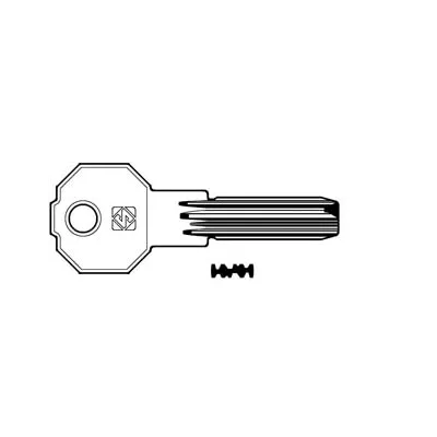 CHIAVI PUNZONATE PER CILINDRI PREFER 6 SPINE PF21