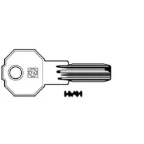 CHIAVI PUNZONATE PER CILINDRI PREFER 4+4 SPINE PF22