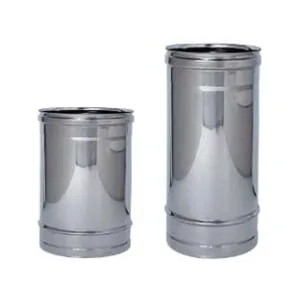 TUBO ACCIAIO INOX AISI 304 MONOPARETE SPESSORE MM.0
