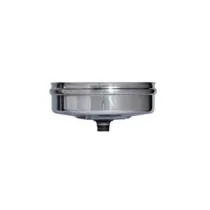 TAPPO RACCOLTA CONDENSA IN ACCIAIO INOX AISI 304 MONOPARETE SPESS MM.0