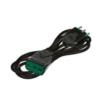 PROLUNGA ELETTRICA LINEARE BIPASSO NERA