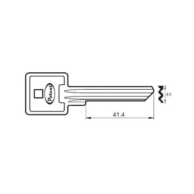 CHIAVE GREZZA K2640 R1