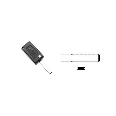 COVER CHIAVI PER AUTO CITROEN LANCIA PEUGEOT HU83BRS8N