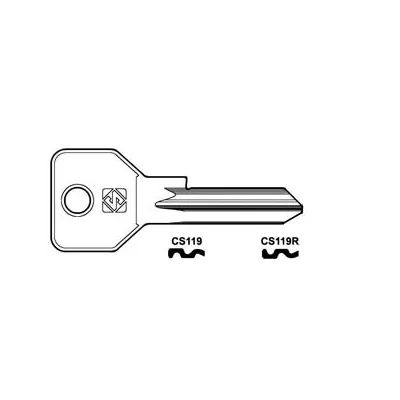 CHIAVI PER CILINDRI CISA 5 SPINE GRANDI CS119