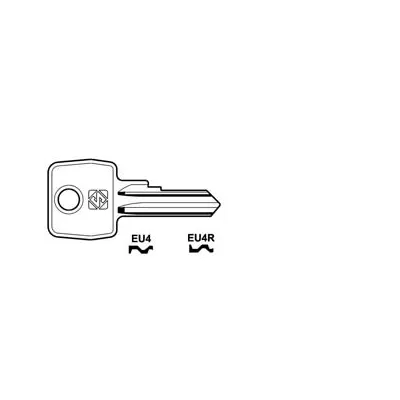 CHIAVI PER CILINDRI EURO LOCKS 4 SPINE PICCOLE