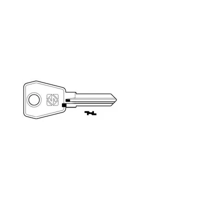 CHIAVI PER CILINDRI EURO LOCKS 5 SPINE PICCOLE EU16R