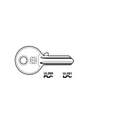 CHIAVI PER CILINDRI UNIVERSAL 4 SPINE PICCOLE IN ACC. NICH.