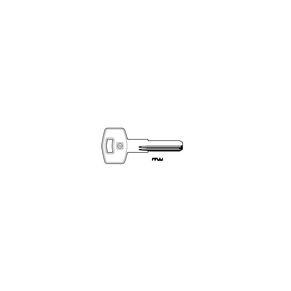 CHIAVI PUNZONATE PER CILINDRI FIAM 6 SPINE FI4R