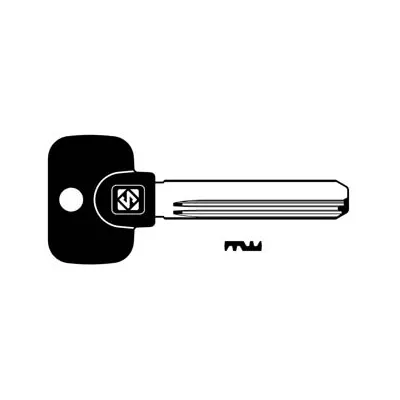 CHIAVI PUNZONATE PER CILINDRI MUL-T-LOCK 10 SPINE MTK4RPX