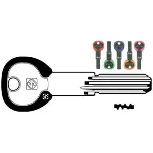 CHIAVI PER CILINDRI SECUREMME SCM3RDZ