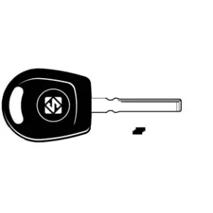 CHIAVI AUTO LOOK A-LIKE PORTA TRANSPONDER HU116TE
