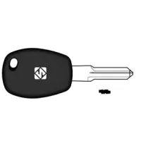 CHIAVI AUTO LOOK A-LIKE PORTA TRANSPONDER HU136TE
