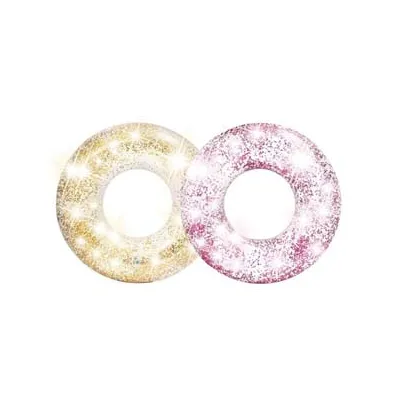 SALVAGENTE GONFIABILE CIAMBELLA GLITTER 2 COLORI ASSORTITI
