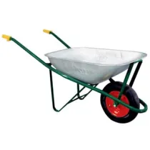 CARRIOLA PER EDILIZIA CON VASCA ZINCATA SMONTATA LT.75