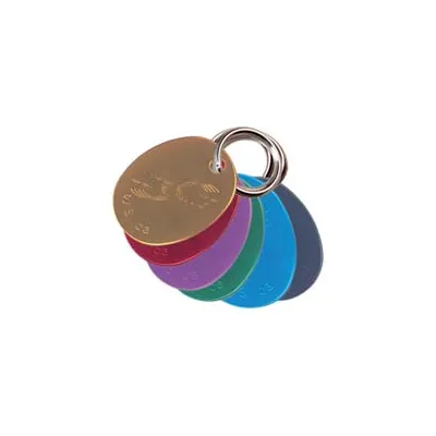 MEDAGLIA ULTRALITE OVALE 6 COLORI CON ANELLO