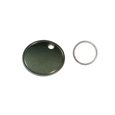 MEDAGLIA NICHELATA CON ANELLO