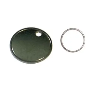 MEDAGLIA NICHELATA CON ANELLO