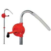 POMPA MANUALE ROTATIVA ALLUMINIO PER TRAVASO CARBURANTI