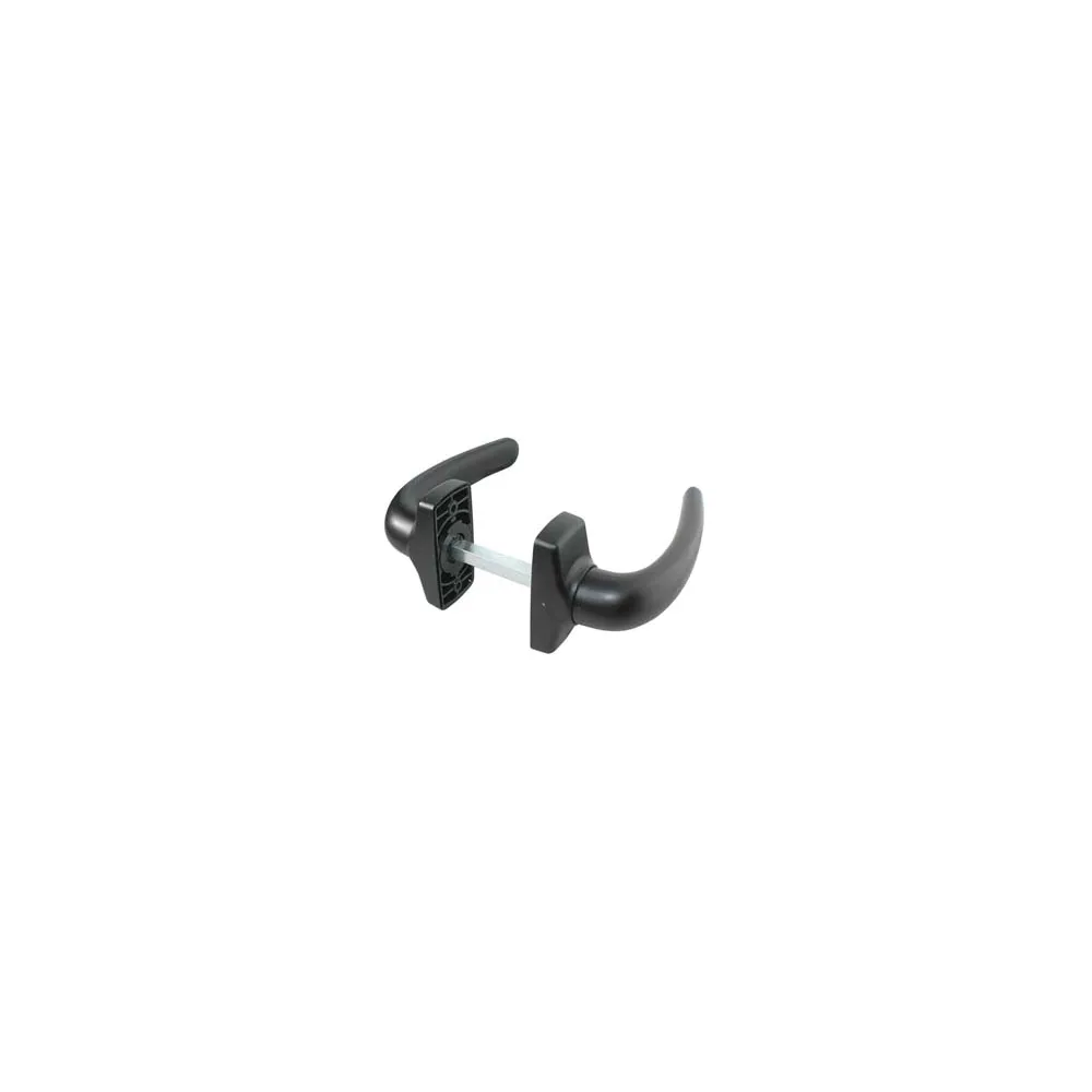 MANIGLIA IN RESINA CON MOLLA NERA ART.539