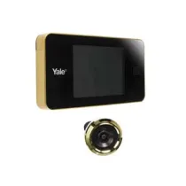 SPIONCINO ELETTRONICO YALE STANDARD OTTONE