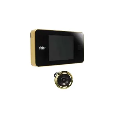 SPIONCINO ELETTRONICO YALE STANDARD OTTONE