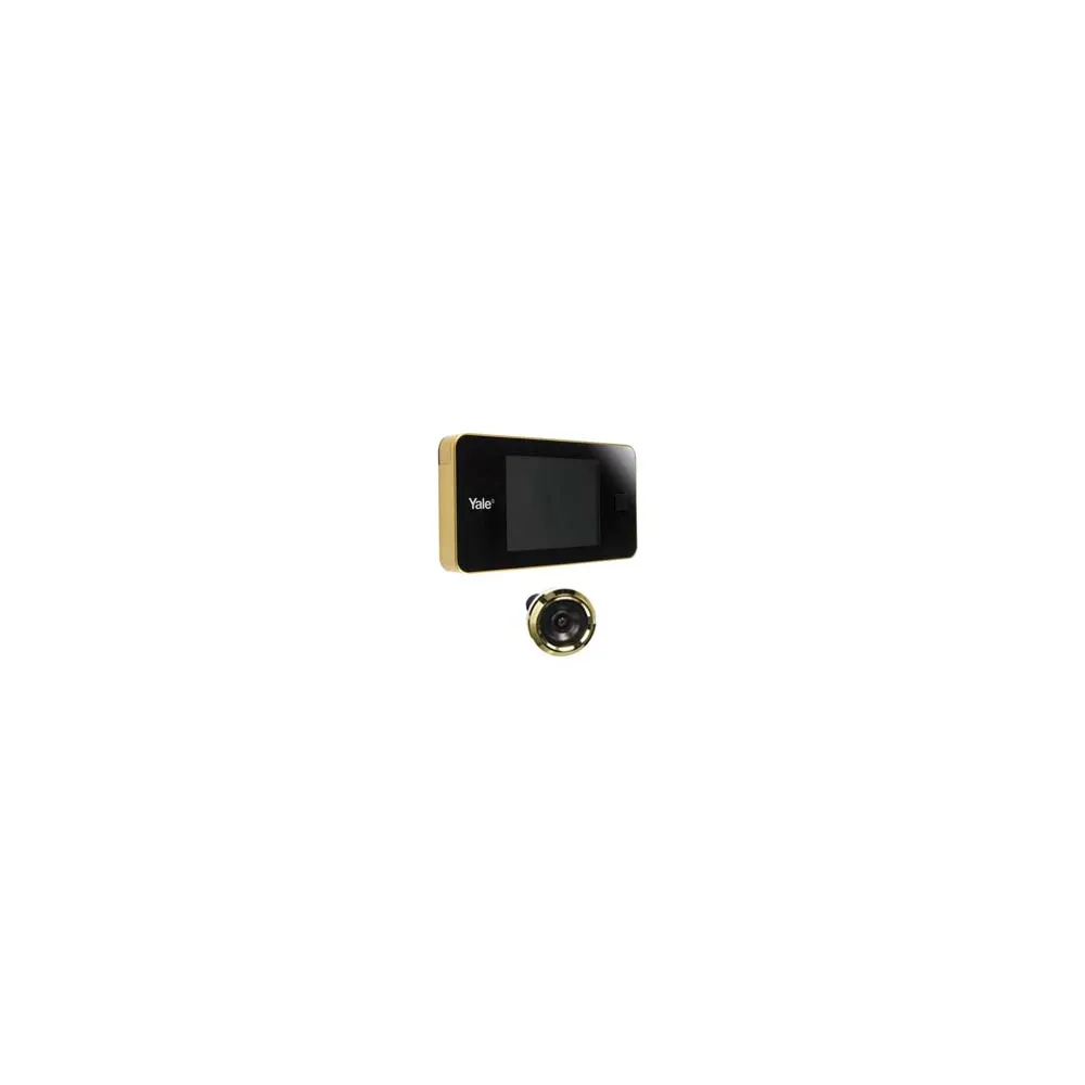 SPIONCINO ELETTRONICO YALE STANDARD OTTONE