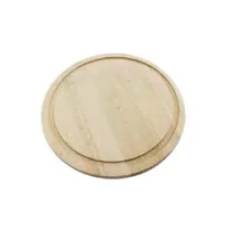 TAGLIERE ROTONDO IN FAGGIO CON SCANALATURA CM.24