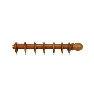 BASTONE IN LEGNO SENZA SUPPORTI Ø MM.35 OLMO