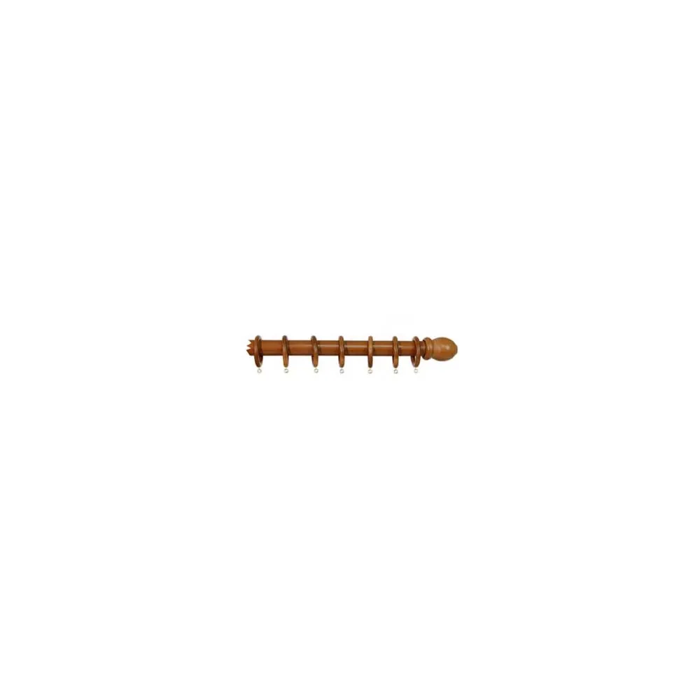 BASTONE IN LEGNO SENZA SUPPORTI Ø MM.35 OLMO