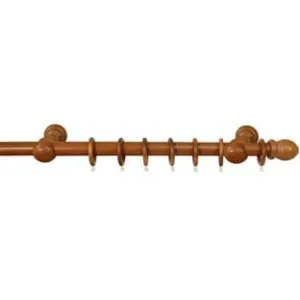 BASTONE IN LEGNO CON ACCESSORI Ø MM.23 OLMO