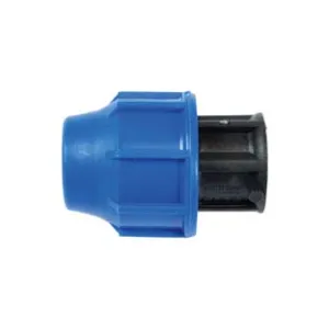 RACCORDO A COMPRESSIONE TAPPO FEMMINA PN16