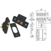 COPPIA CONTATTI ELETTRICI A PRESSIONE 06510
