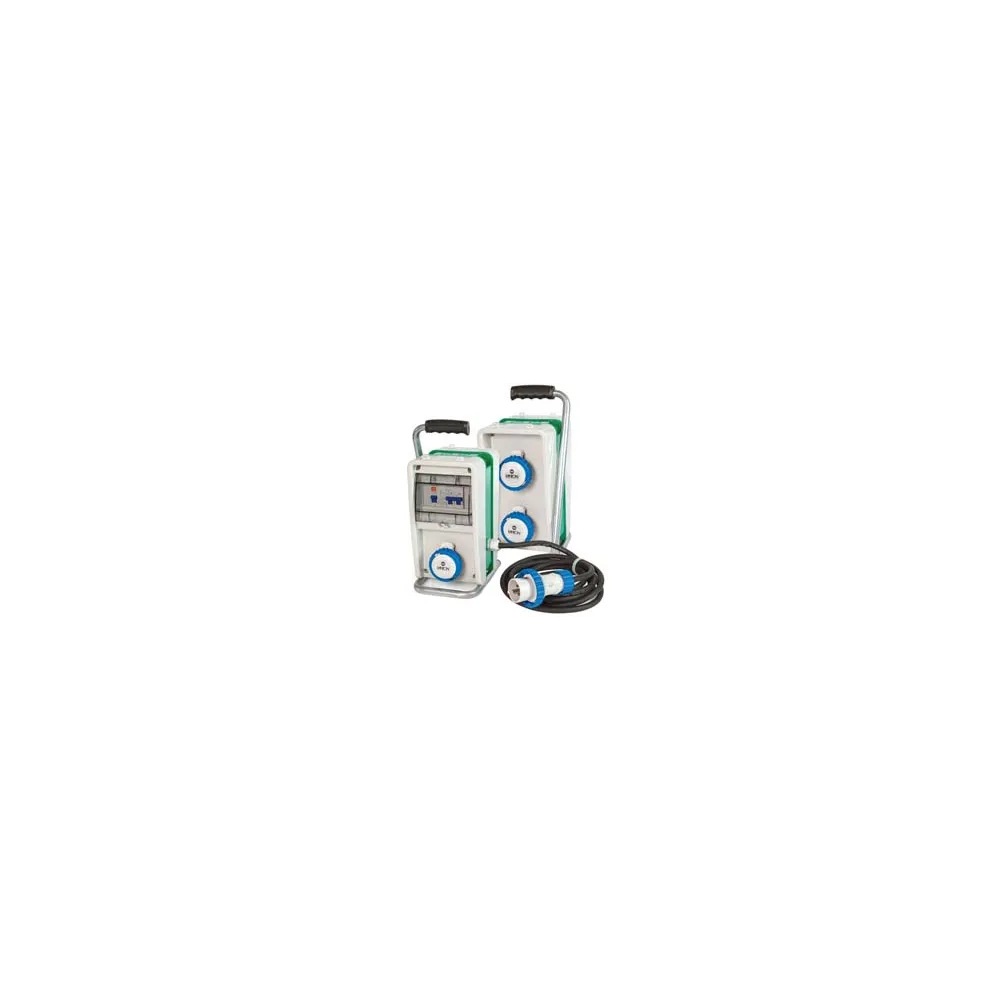 QUADRO ELETTRICO EOLO ASC CON CAVALLETTO 3 PRESE INDUSTRIALI IP67