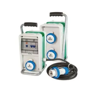 QUADRO ELETTRICO EOLO ASC CON CAVALLETTO 3 PRESE INDUSTRIALI IP67