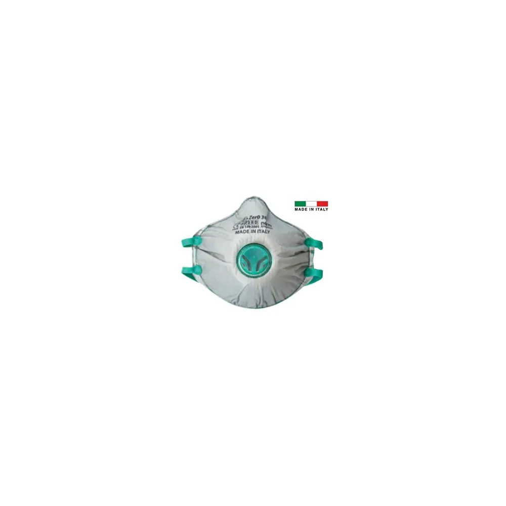 MASCHERINE CON VALVOLA FFP3 SERIE BLS ZER0 IMBUSTATA SINGOLARMENTE