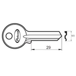 CHIAVE GREZZA K2765 R1