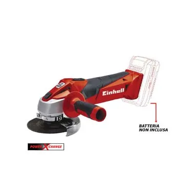 SMERIGLIATRICE ANGOLARE A BATTERIA 18VOLT (TC-AG 18/115 LI -SOLO)
