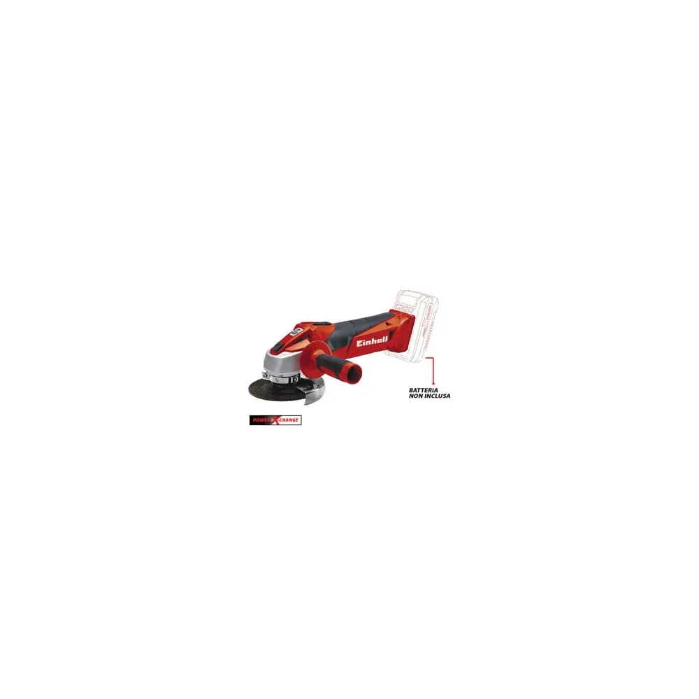 SMERIGLIATRICE ANGOLARE A BATTERIA 18VOLT (TC-AG 18/115 LI -SOLO)