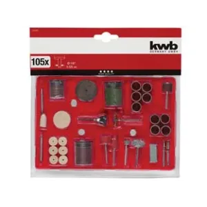 SET 105 MINI ACCESSORI PER MINITRAPANO TC-MG135 E