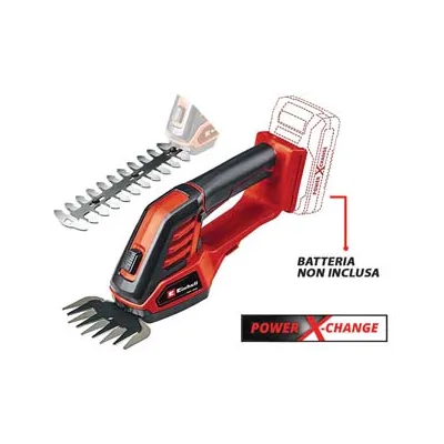 FORBICI CESOIA A BATTERIA PER ERBA E ARBUSTI  18V (GE-CG 18/100 LI)
