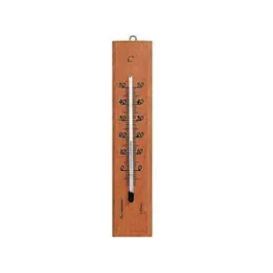 TERMOMETRO LEGNO NATURALE RETTANGOLARE