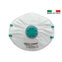 MASCHERINE CON VALVOLA FFP2 BLS CLASSIC 129BW IMBUSTATA SINGOLARMENTE