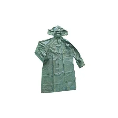 IMPERMEABILE CAPPOTTO IN NYLON/PVC VERDE
