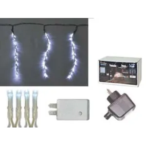 TENDA 288 LED BIANCO FREDDO PER ESTERNO CON GIOCO LUCI